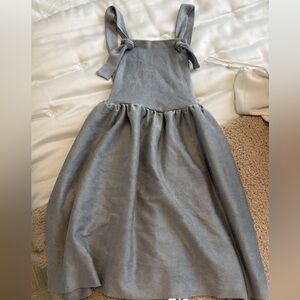 Charming Gray Kids Dress